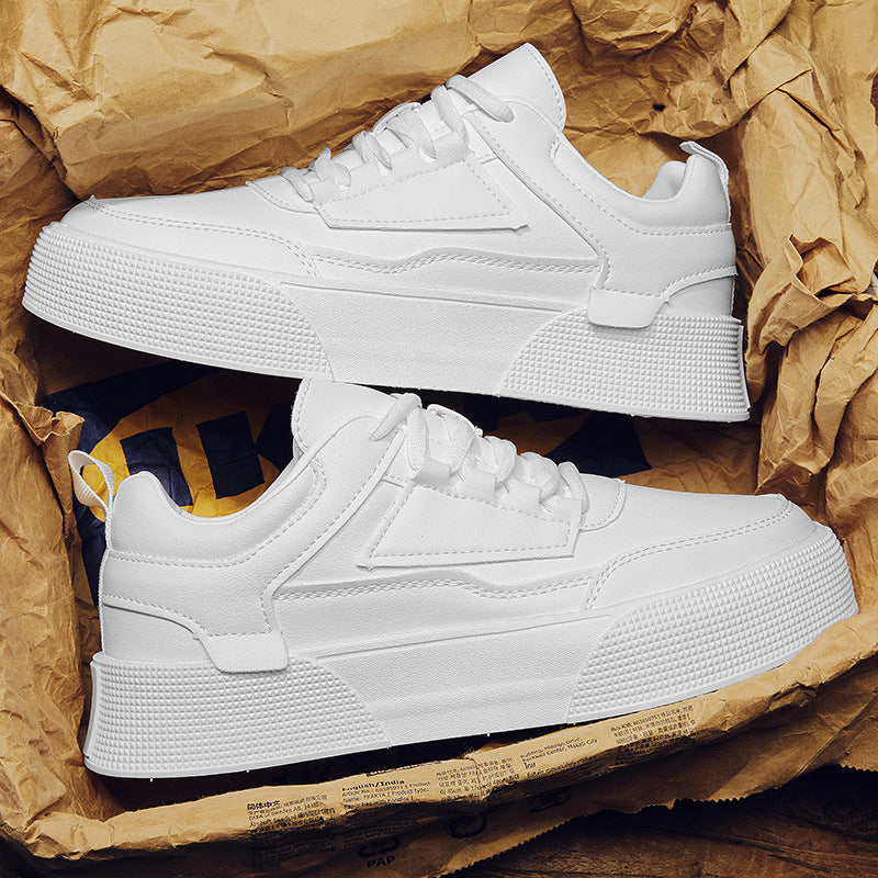 2025 Korean style white sports shoes