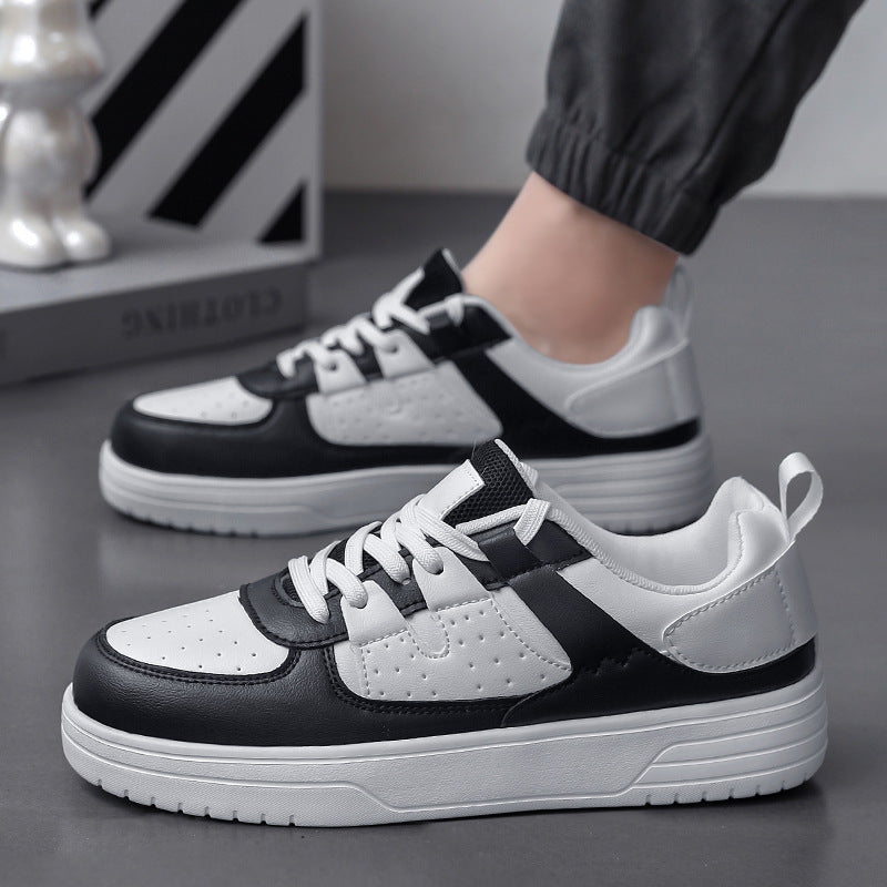 2025 New Model Soft-soled Lightweight Breathable White Sneakers