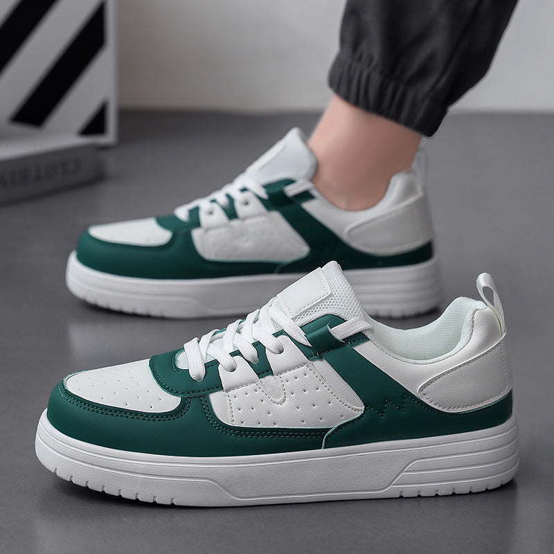 2025 New Model Soft-soled Lightweight Breathable White Sneakers