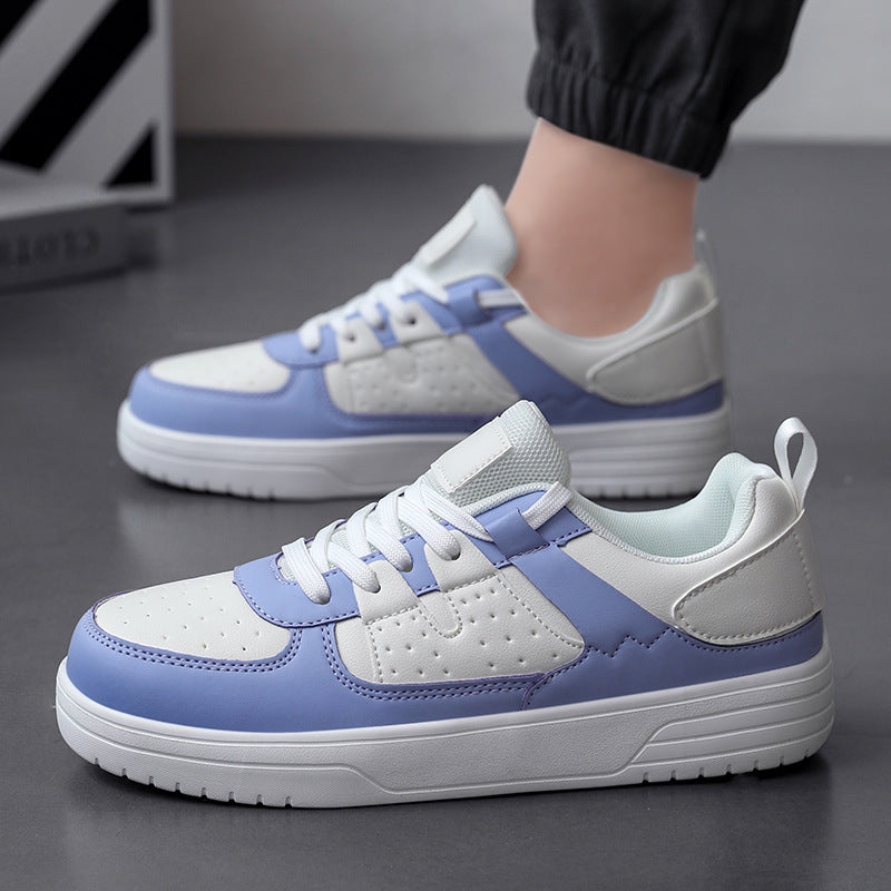 2025 New Model Soft-soled Lightweight Breathable White Sneakers